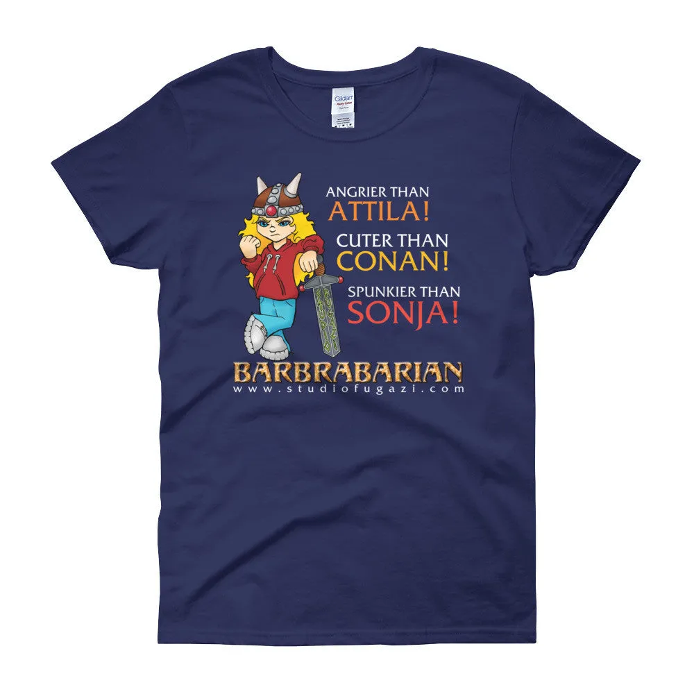 Barbrabarian Scoop Neck T-Shirt