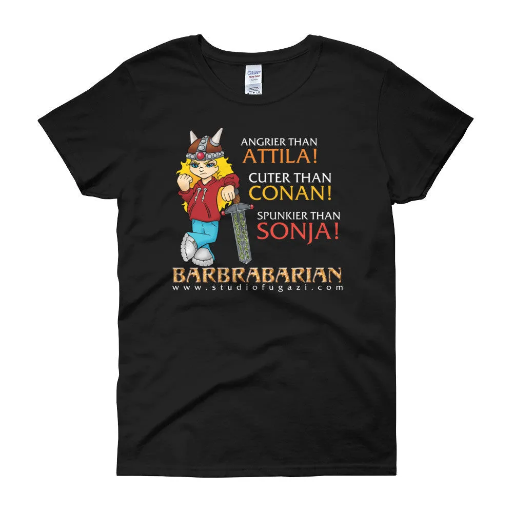 Barbrabarian Scoop Neck T-Shirt