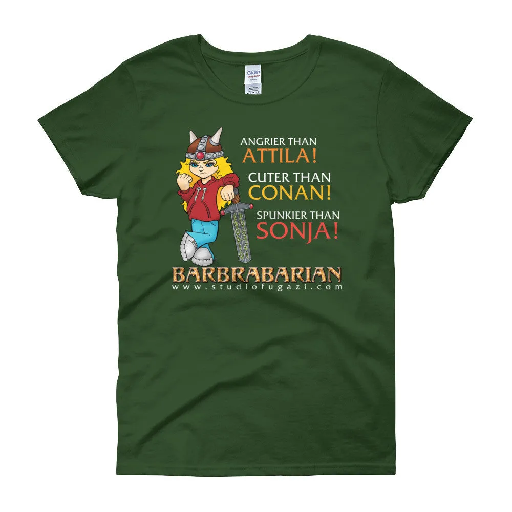 Barbrabarian Scoop Neck T-Shirt
