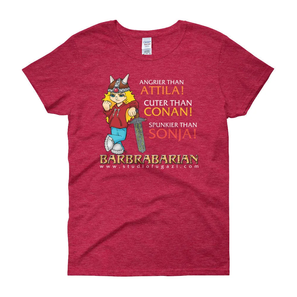 Barbrabarian Scoop Neck T-Shirt