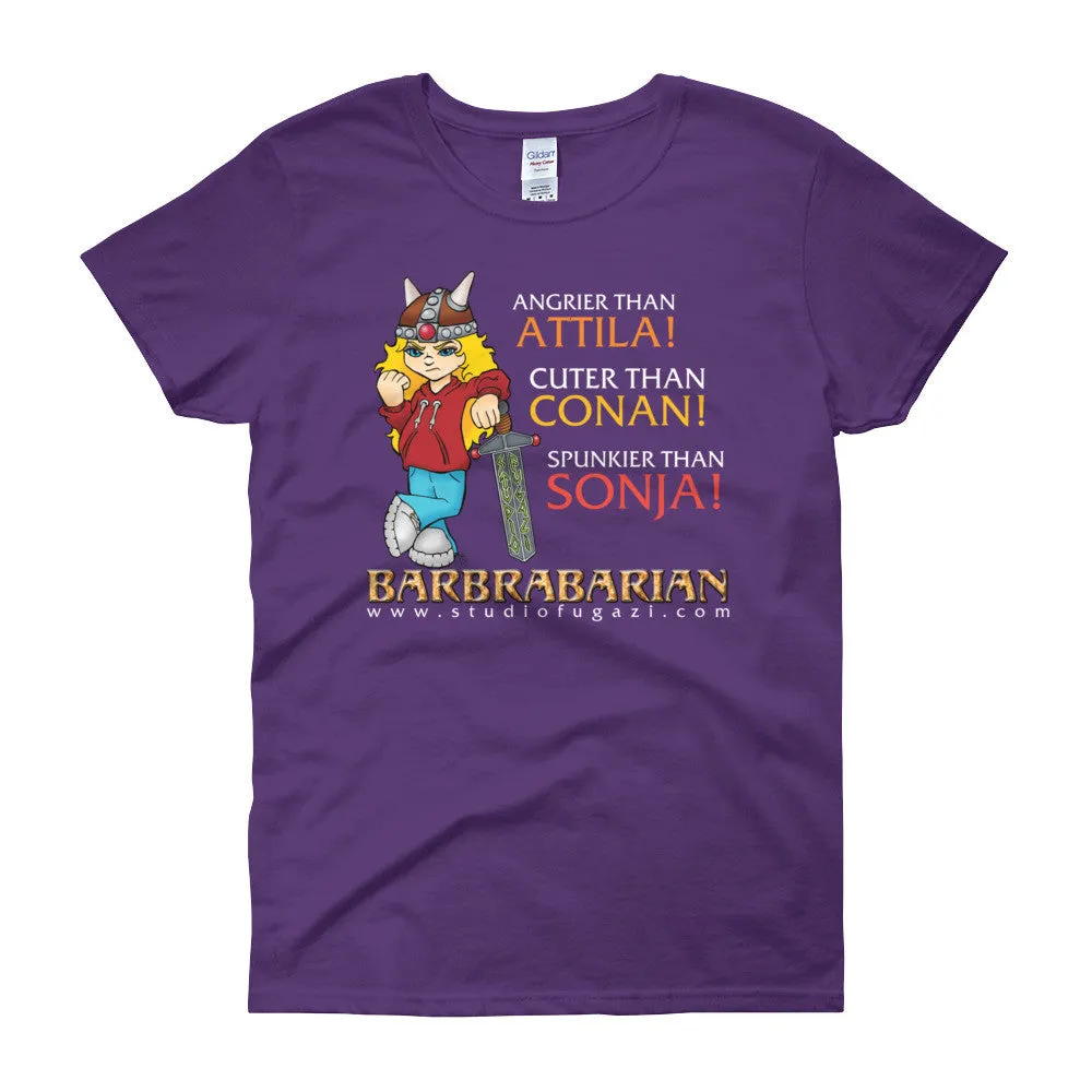 Barbrabarian Scoop Neck T-Shirt