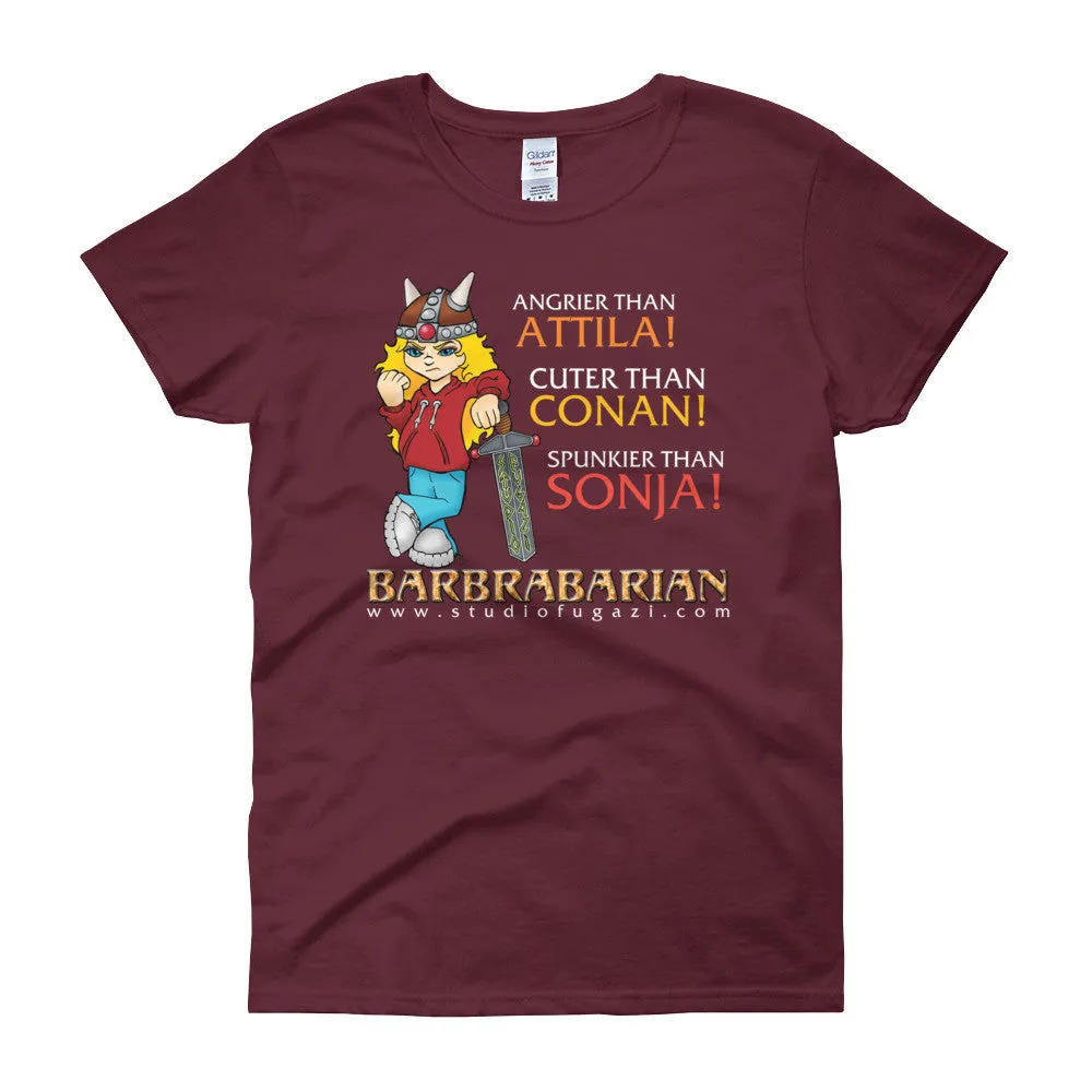 Barbrabarian Scoop Neck T-Shirt