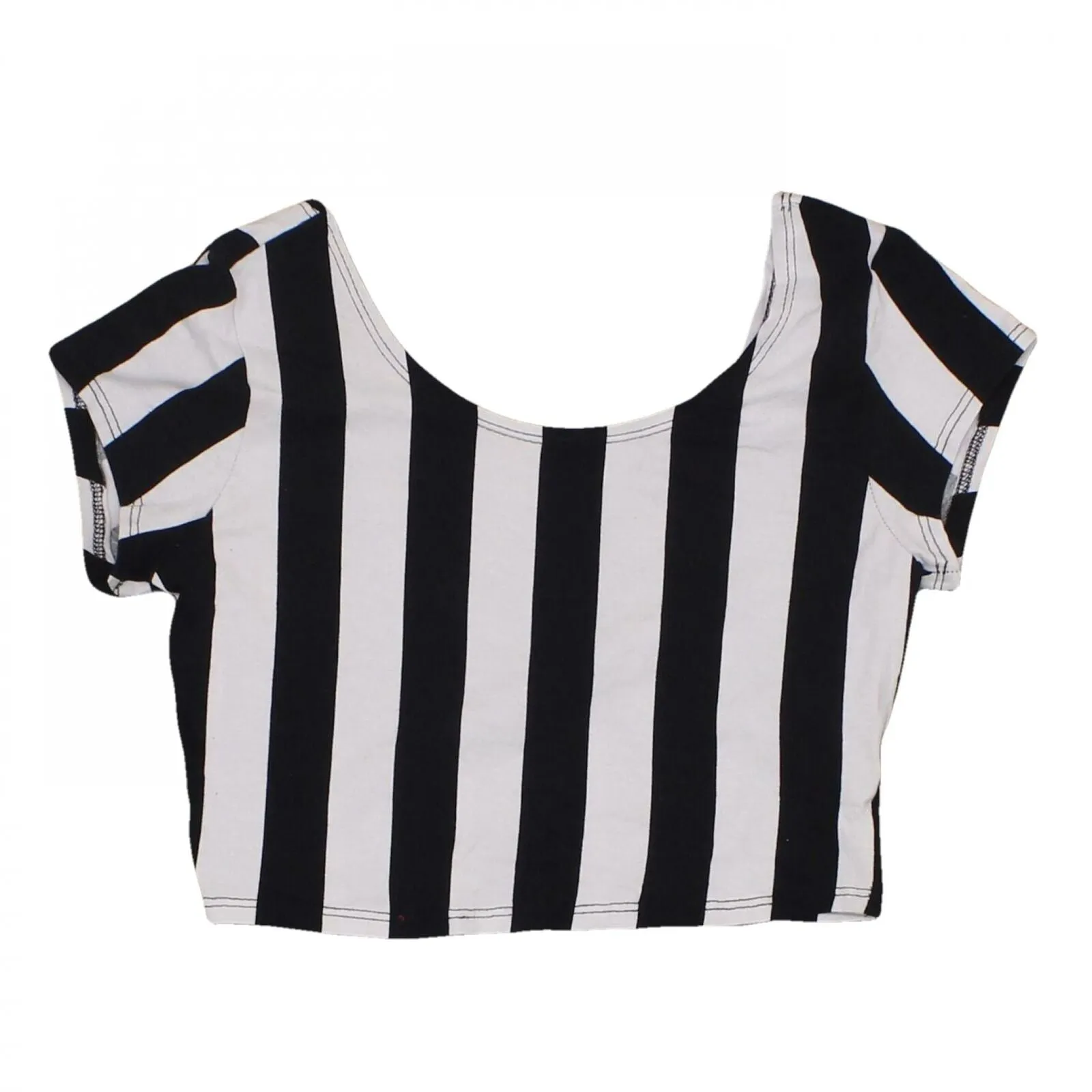 B_Envied Women's Cropped Scoop Neck T-Shirt