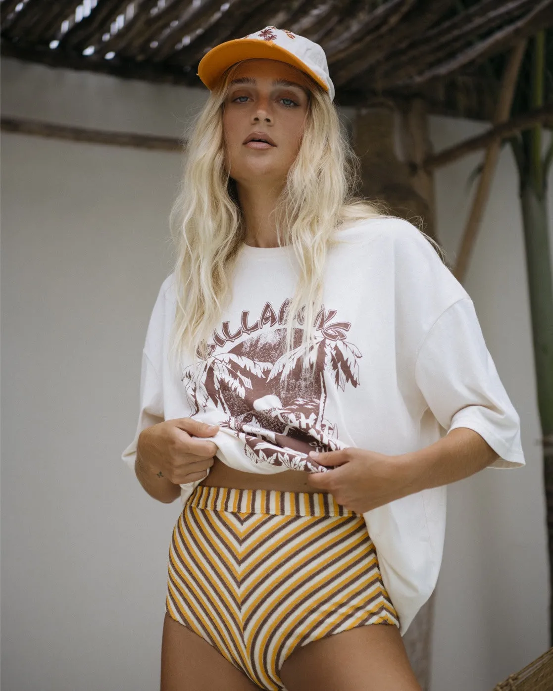 Billabong Tahiti Bar Tee SALT CRYSTAL