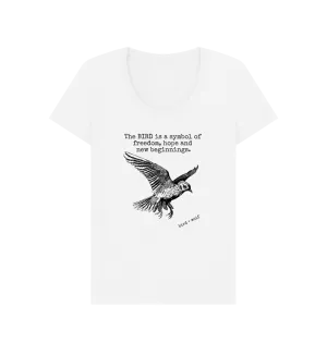 Bird Symbolism Scoop Neck Tee