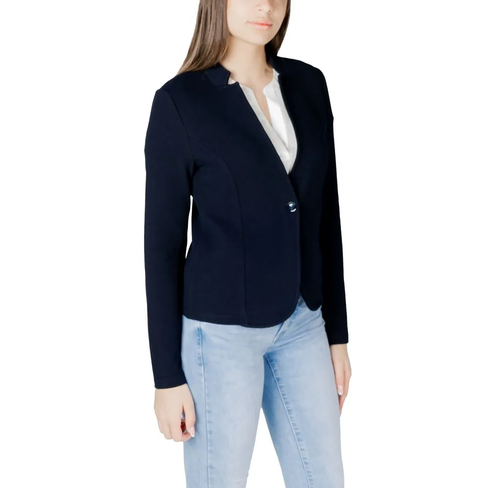 Blue Cotton Suits & Blazer