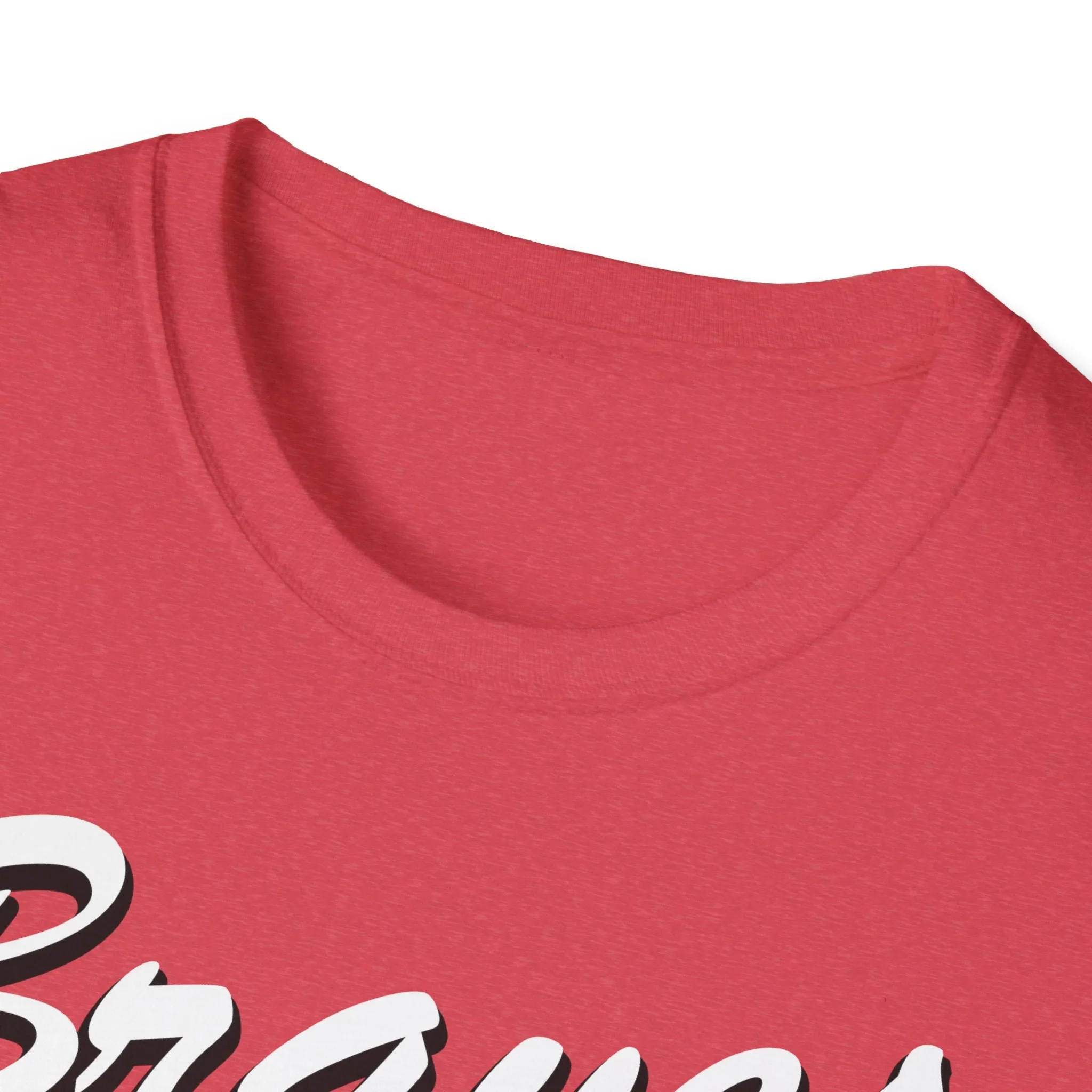 Braves Baseball Swoosh Unisex Softstyle T-Shirt