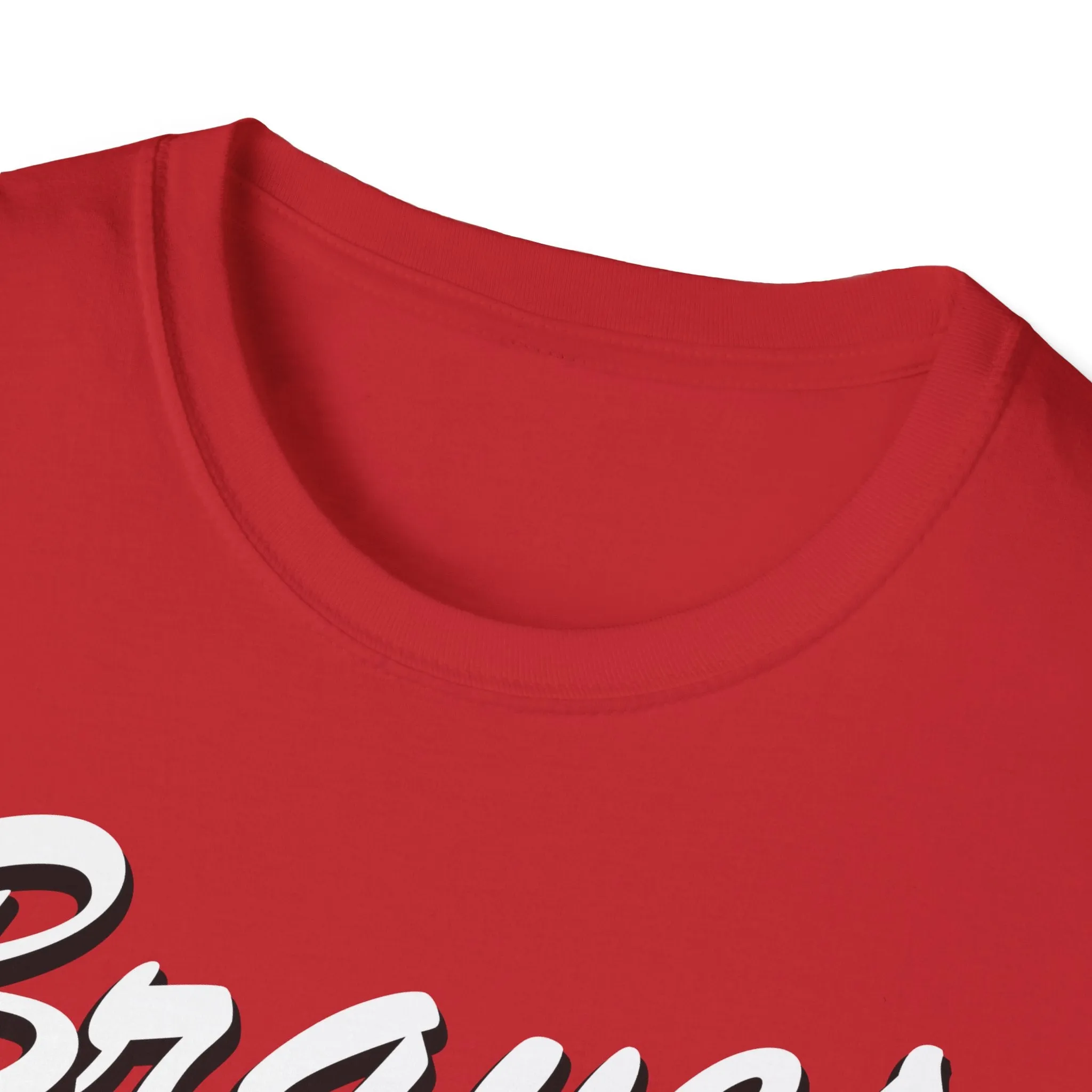 Braves Baseball Swoosh Unisex Softstyle T-Shirt