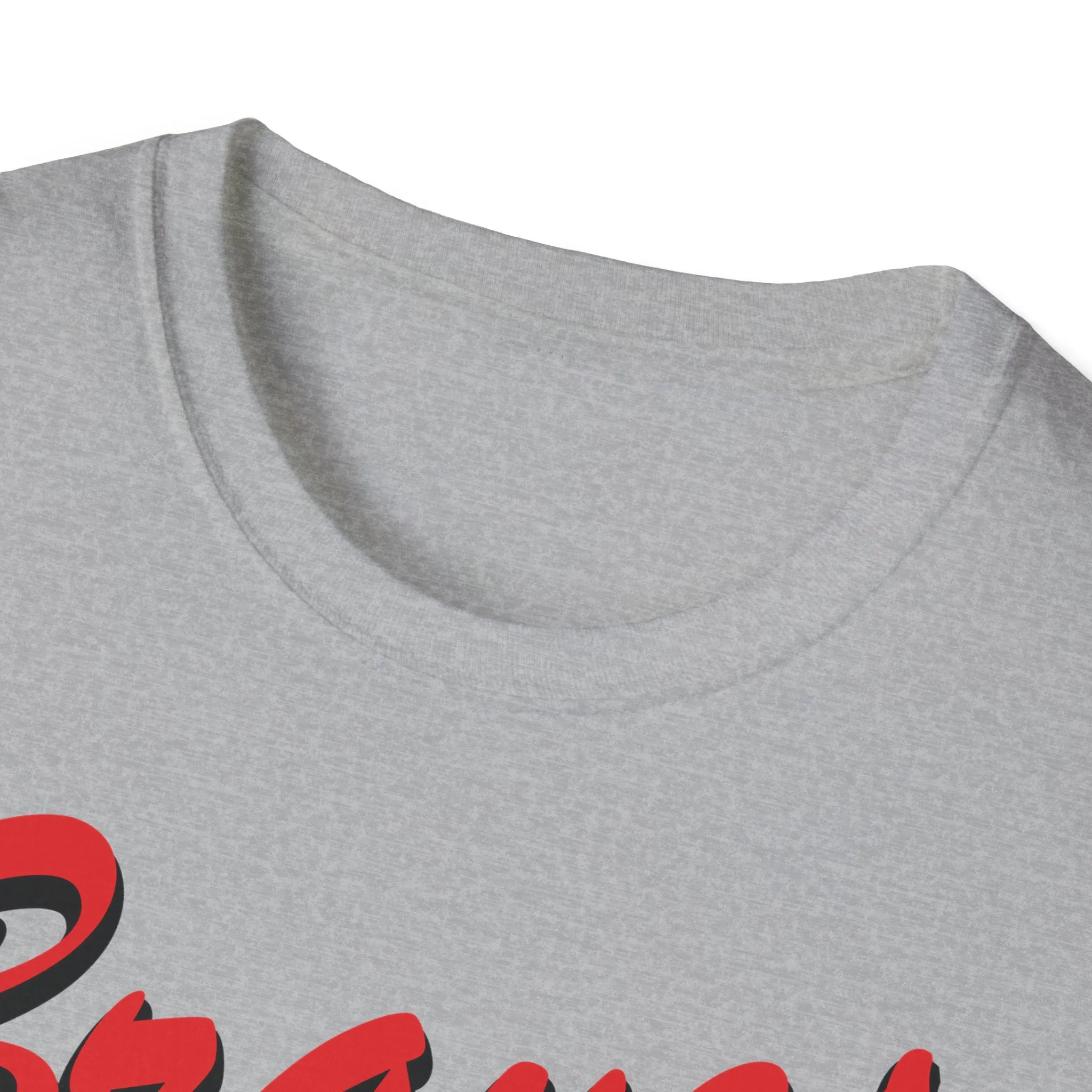 Braves Baseball Swoosh Unisex Softstyle T-Shirt