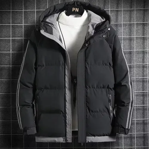 Brent – Stylish Men’s Hooded Down Jacket