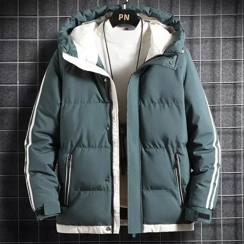 Brent – Stylish Men’s Hooded Down Jacket