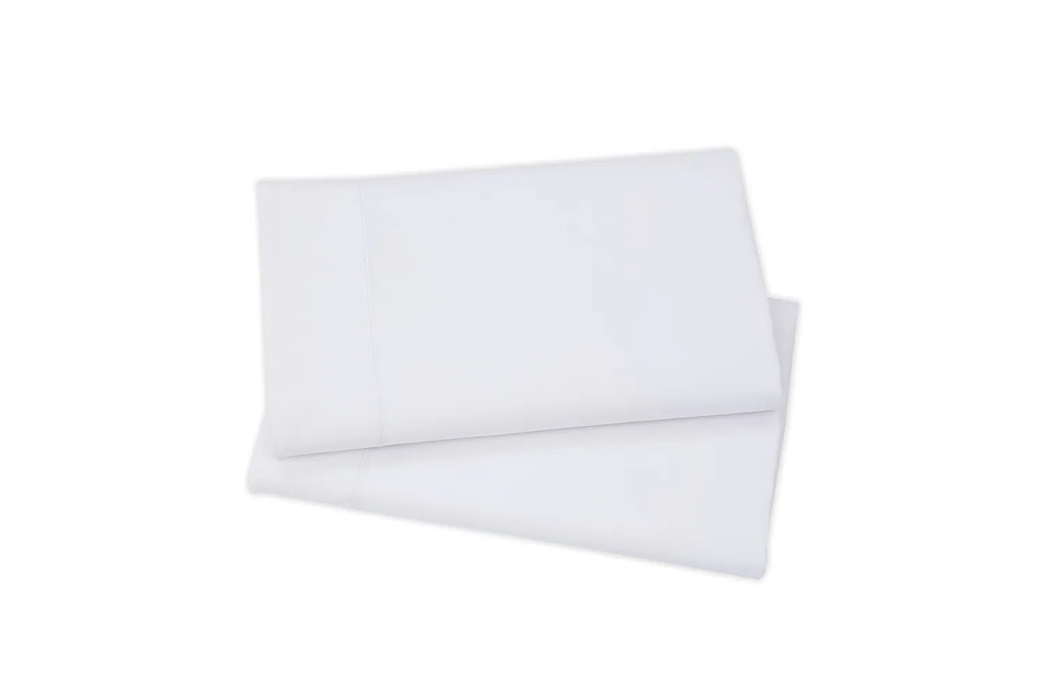 Bulk Pack of 100 Polycotton Pillowcase White T-200 Perfect for Physical Therapy Clinics, Hotels, Camps (100)