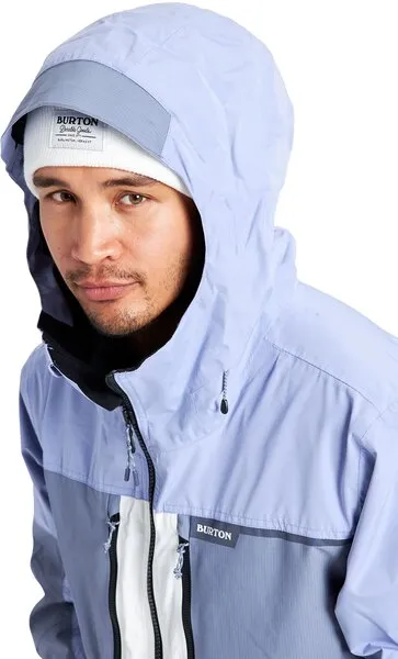Burton Frostner Jacket Mens - Foxglove/Gray/Stout White