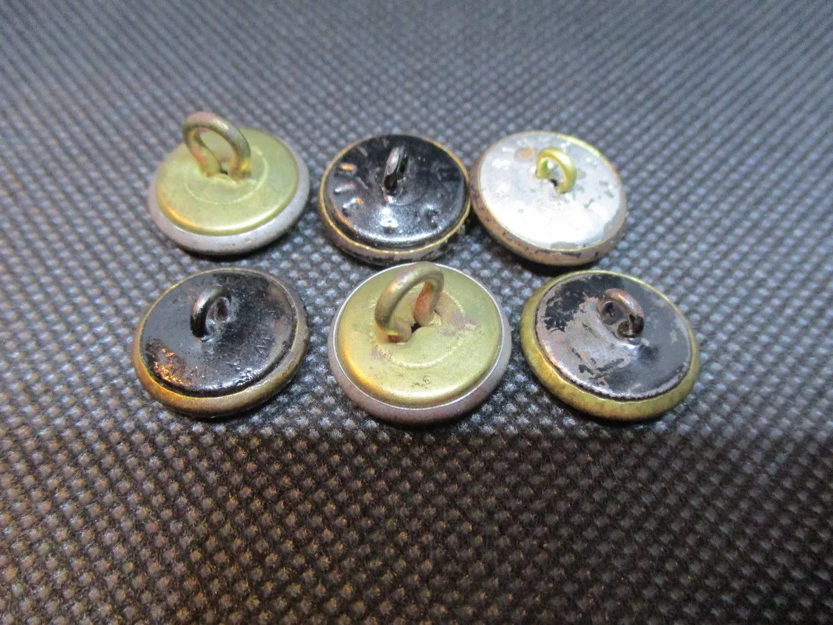 Button Antique Bronze Brass Woodlands Animals - Each Sold Separetly
