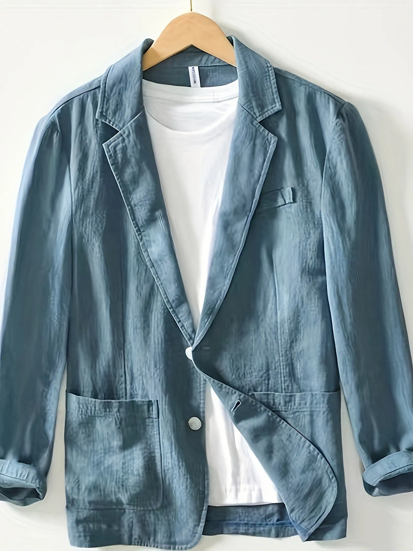 Casual Men’s Summer Blazer for Effortless Style
