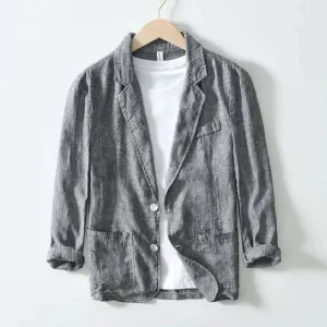 Casual Men’s Summer Blazer for Effortless Style