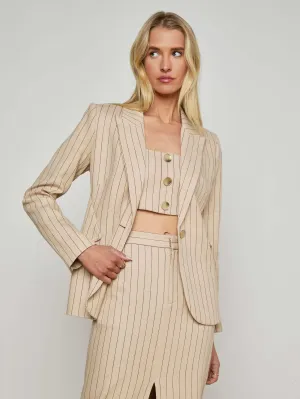 Chamberlain Pinstriped Blazer