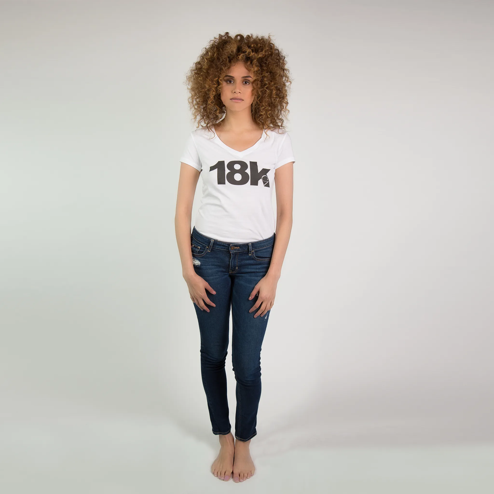 Christopher Augmon 18k White Designer T-shirt