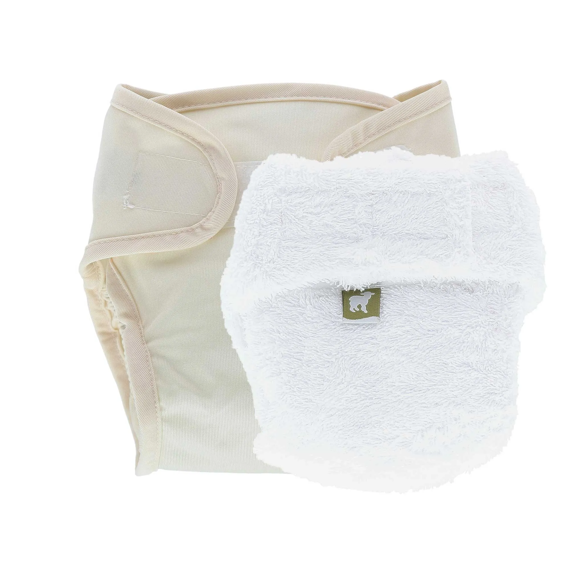 Cotton Fitted Nappy and Wrap Trial Bundle