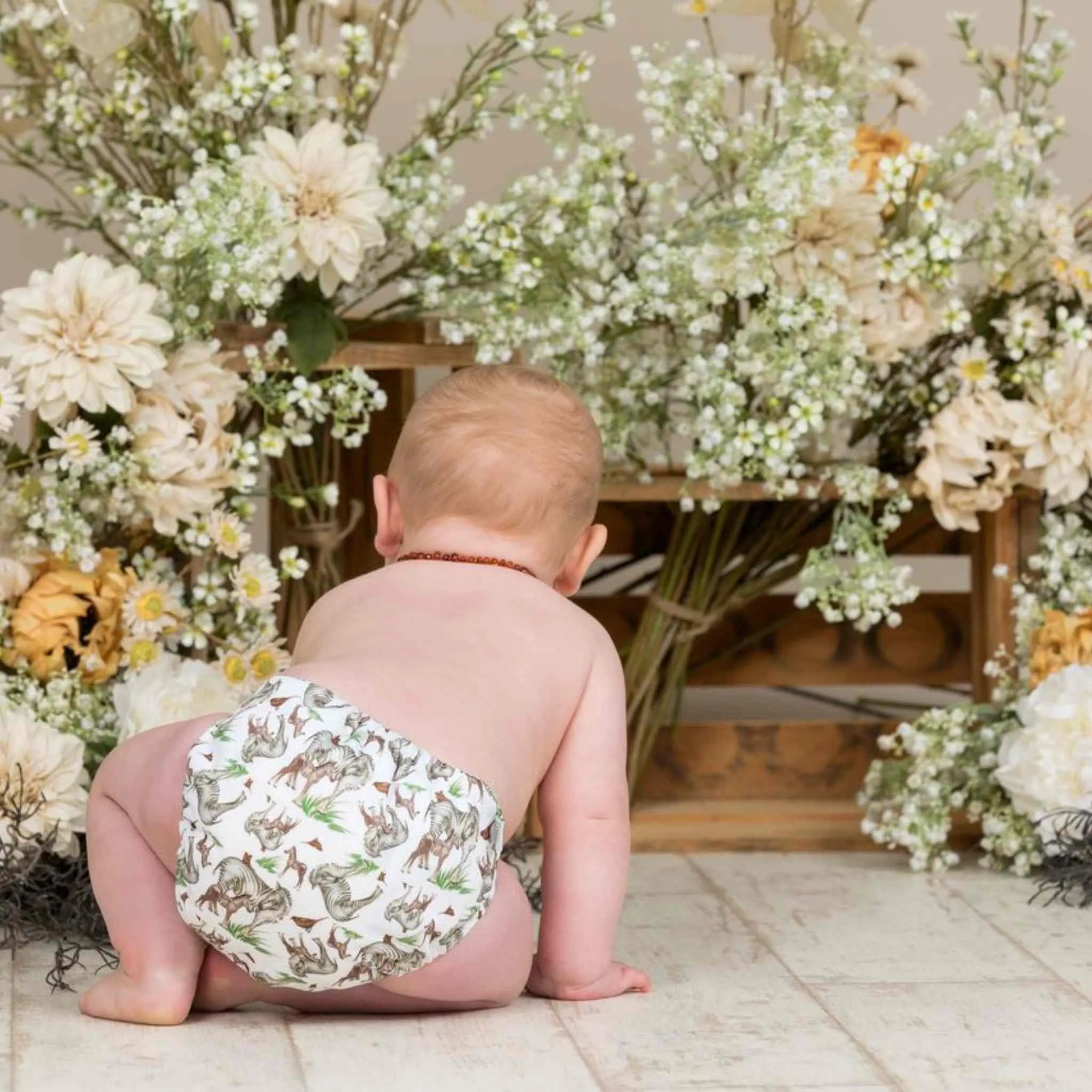 Cotton Fitted Nappy and Wrap Trial Bundle