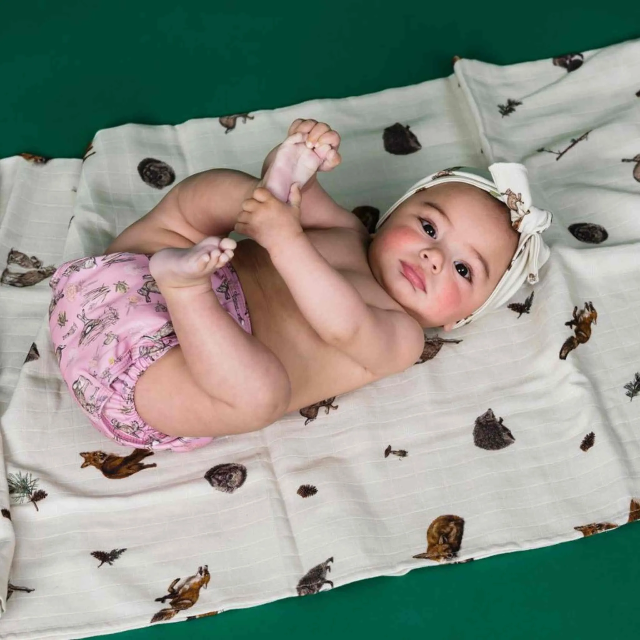 Cotton Fitted Nappy and Wrap Trial Bundle