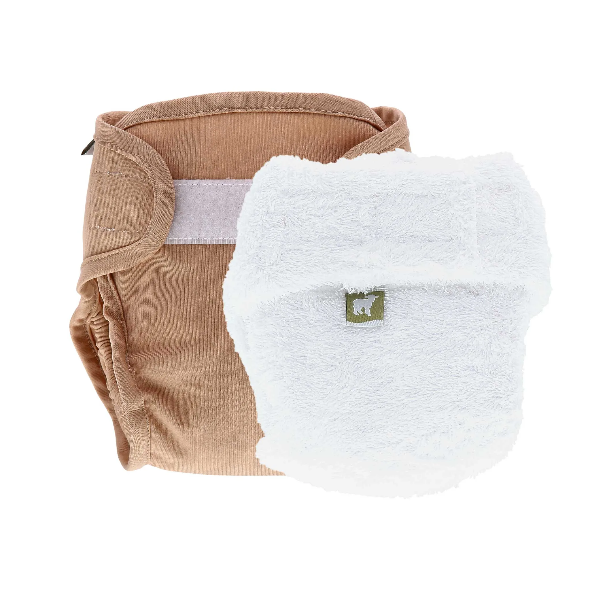 Cotton Fitted Nappy and Wrap Trial Bundle