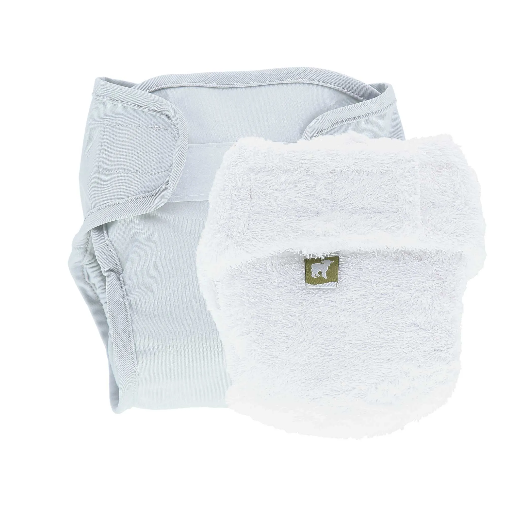 Cotton Fitted Nappy and Wrap Trial Bundle
