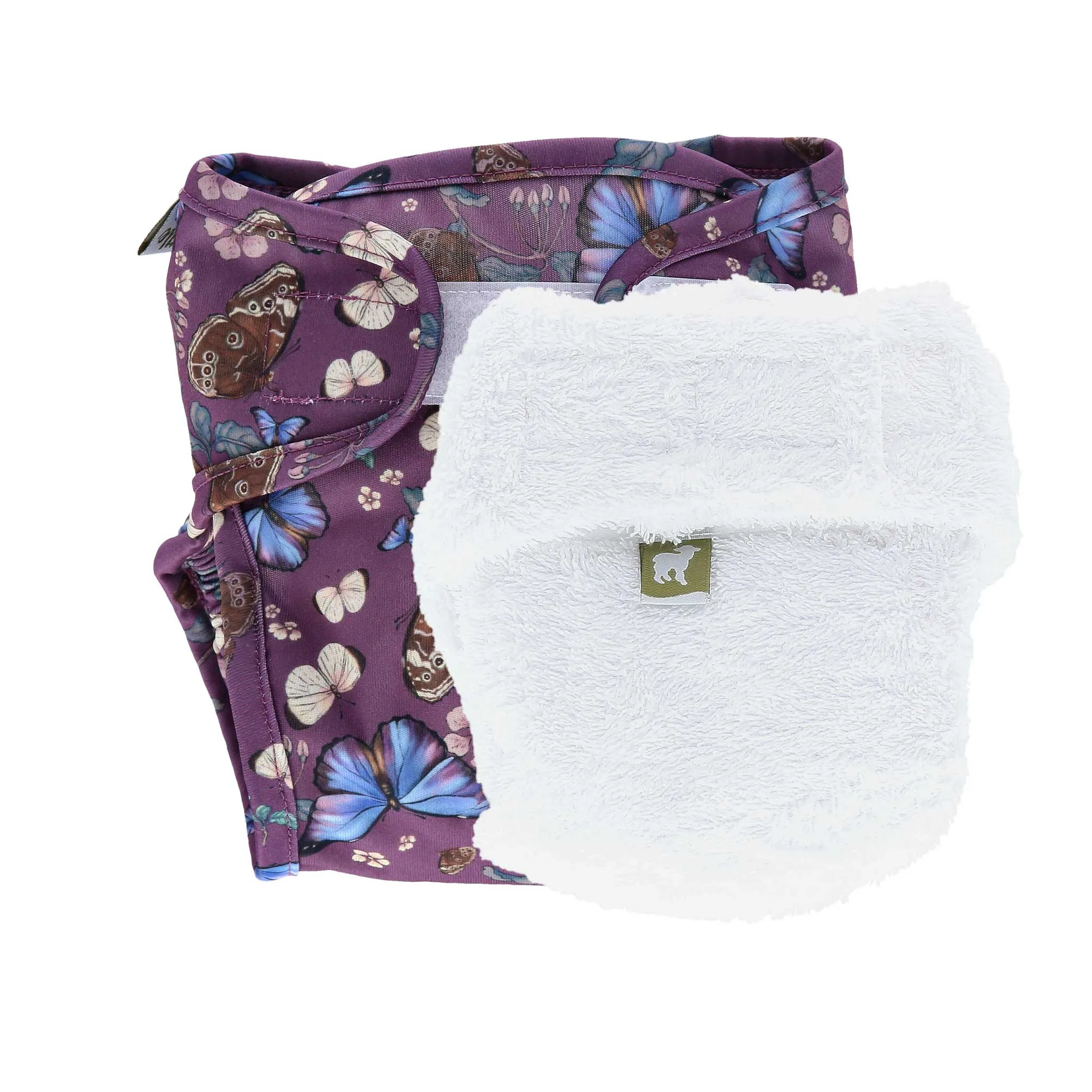 Cotton Fitted Nappy and Wrap Trial Bundle