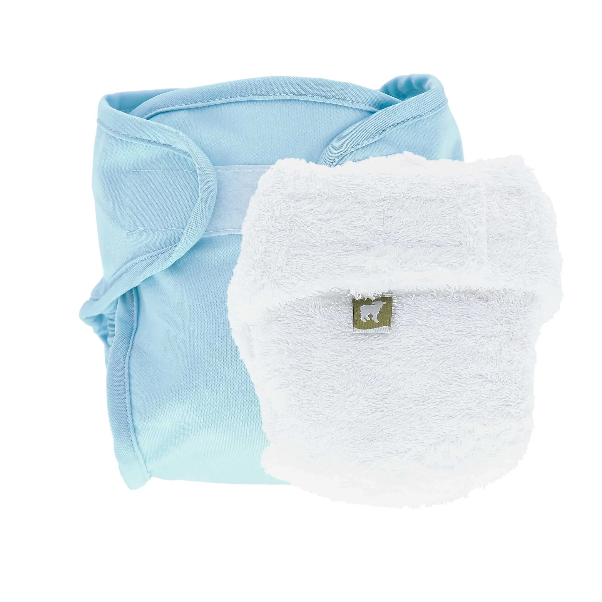 Cotton Fitted Nappy and Wrap Trial Bundle
