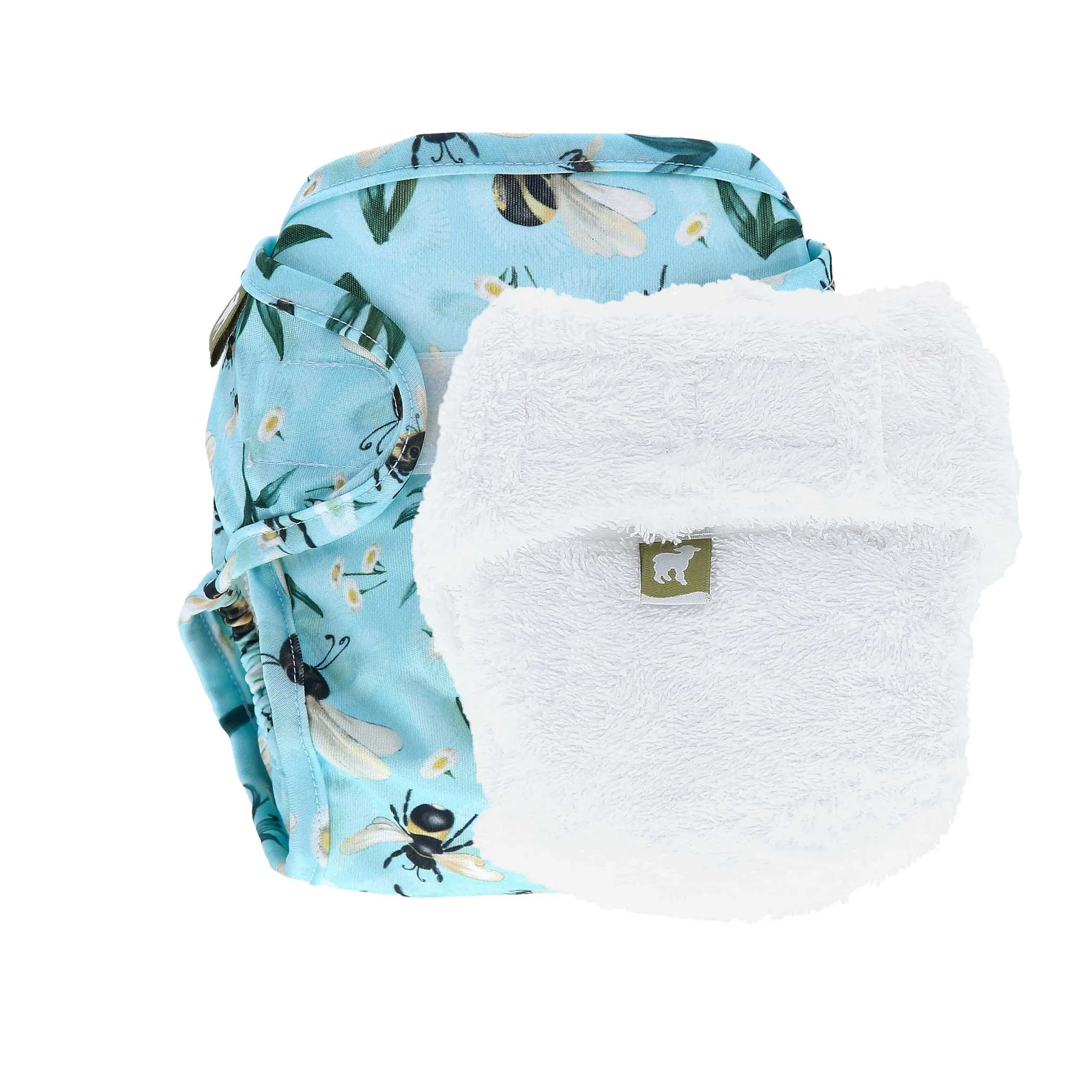 Cotton Fitted Nappy and Wrap Trial Bundle