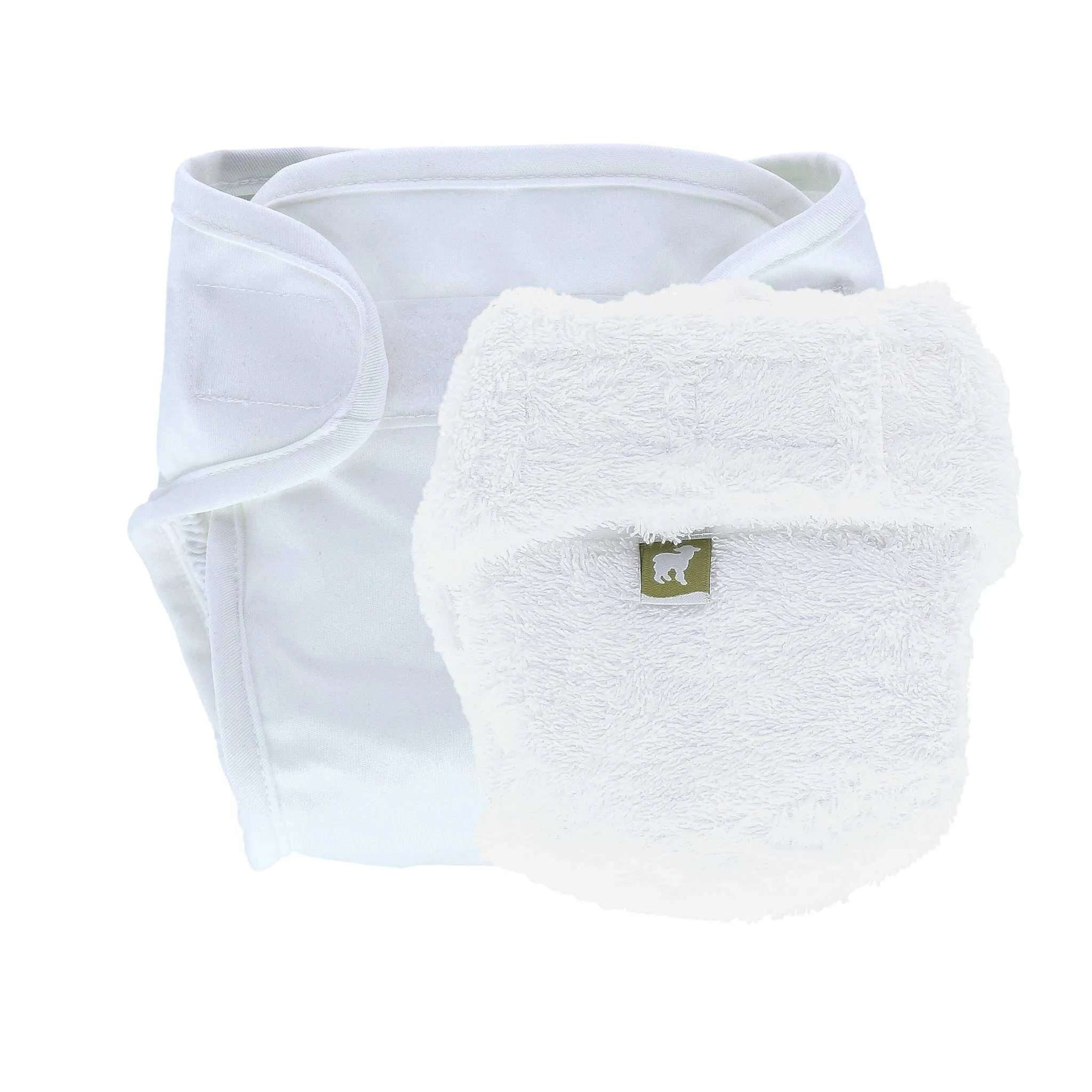 Cotton Fitted Nappy and Wrap Trial Bundle