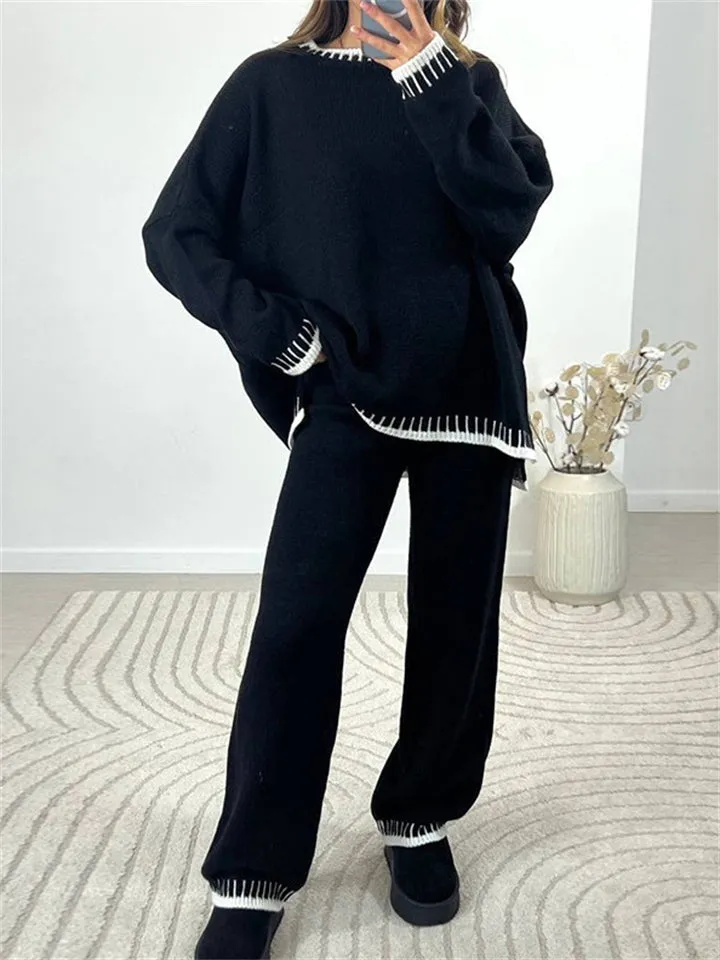 Cozy Fashion Knitted Sweater Outfits for Women