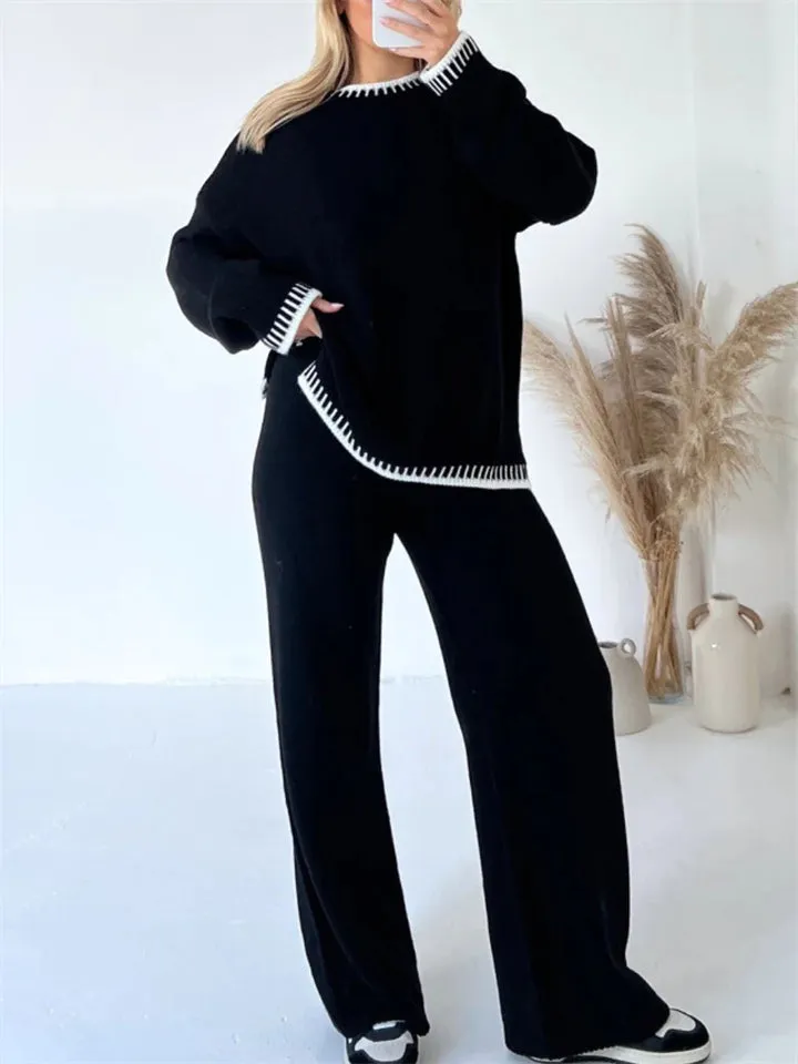 Cozy Fashion Knitted Sweater Outfits for Women