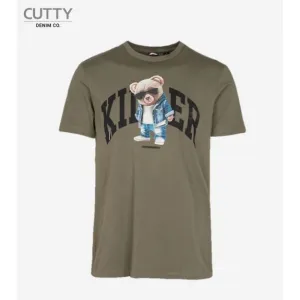 Cutty - C Baloo Mens T Shirt Fatigue