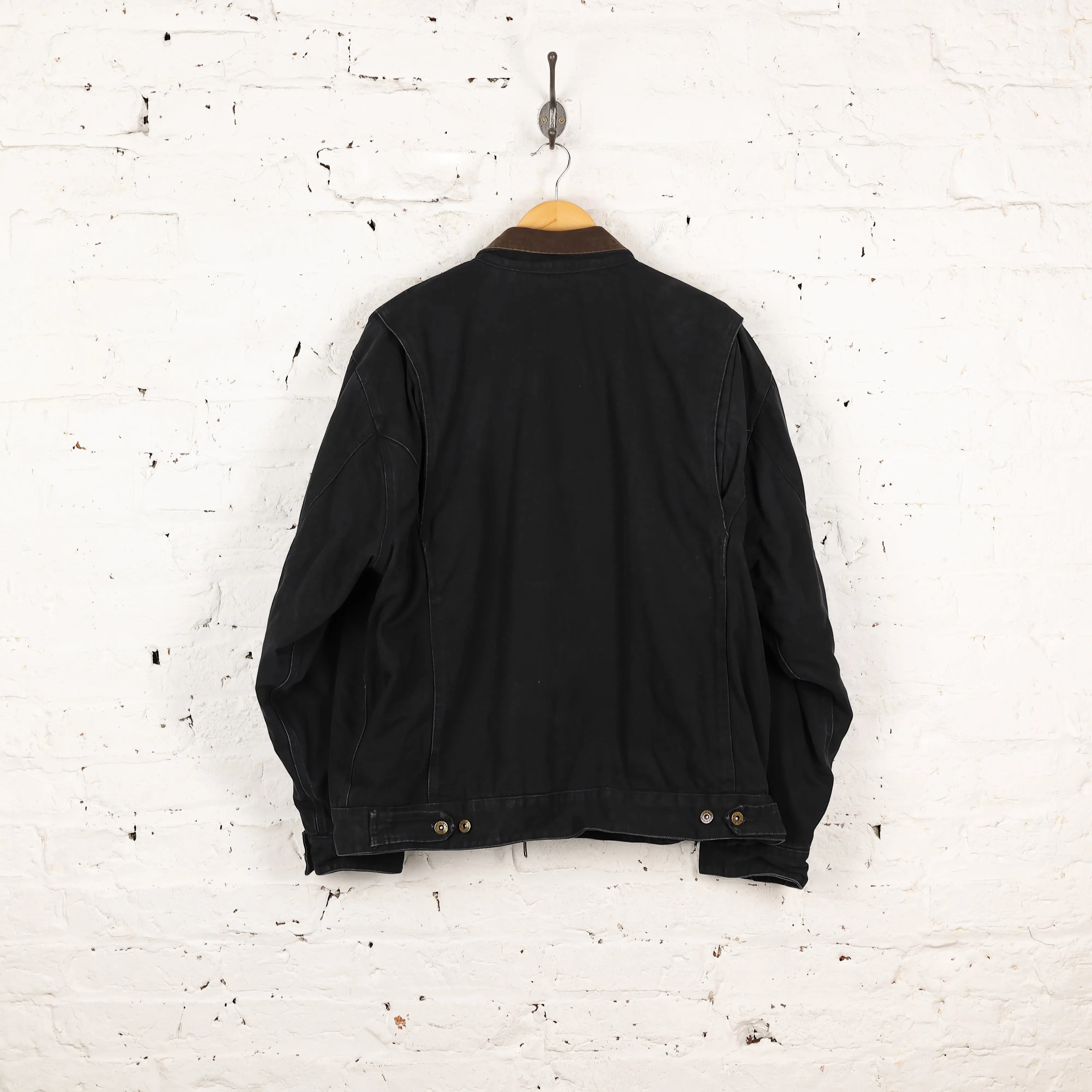 Dickies Fleece Lined Work Bomber Jacket - Black - XXL