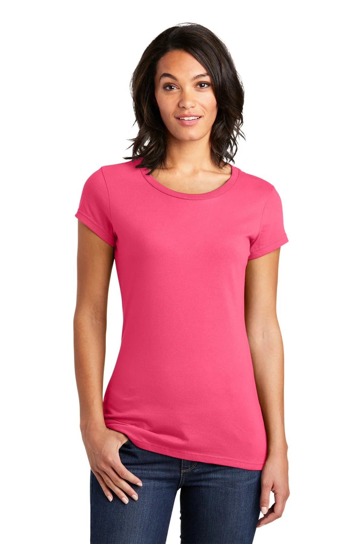 District¨ Women's Fitted Very Important Tee¨. DT6001