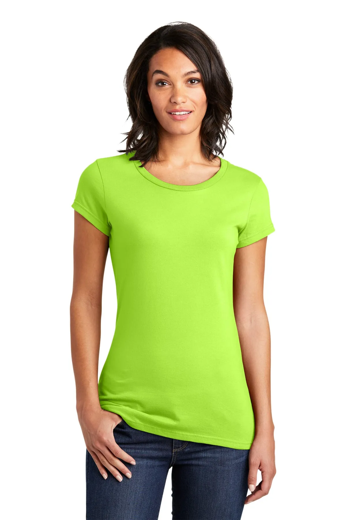 District¨ Women's Fitted Very Important Tee¨. DT6001