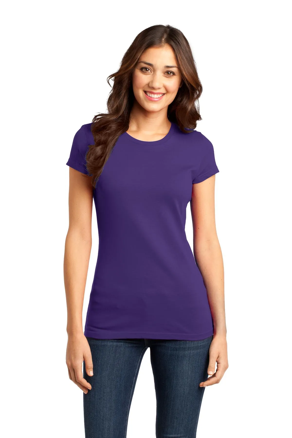 District¨ Women's Fitted Very Important Tee¨. DT6001