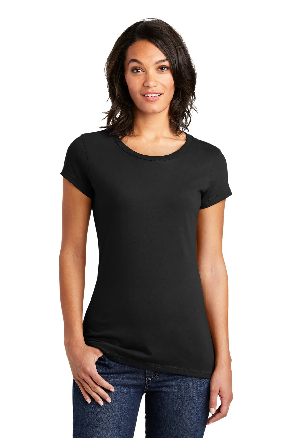 District¨ Women's Fitted Very Important Tee¨. DT6001