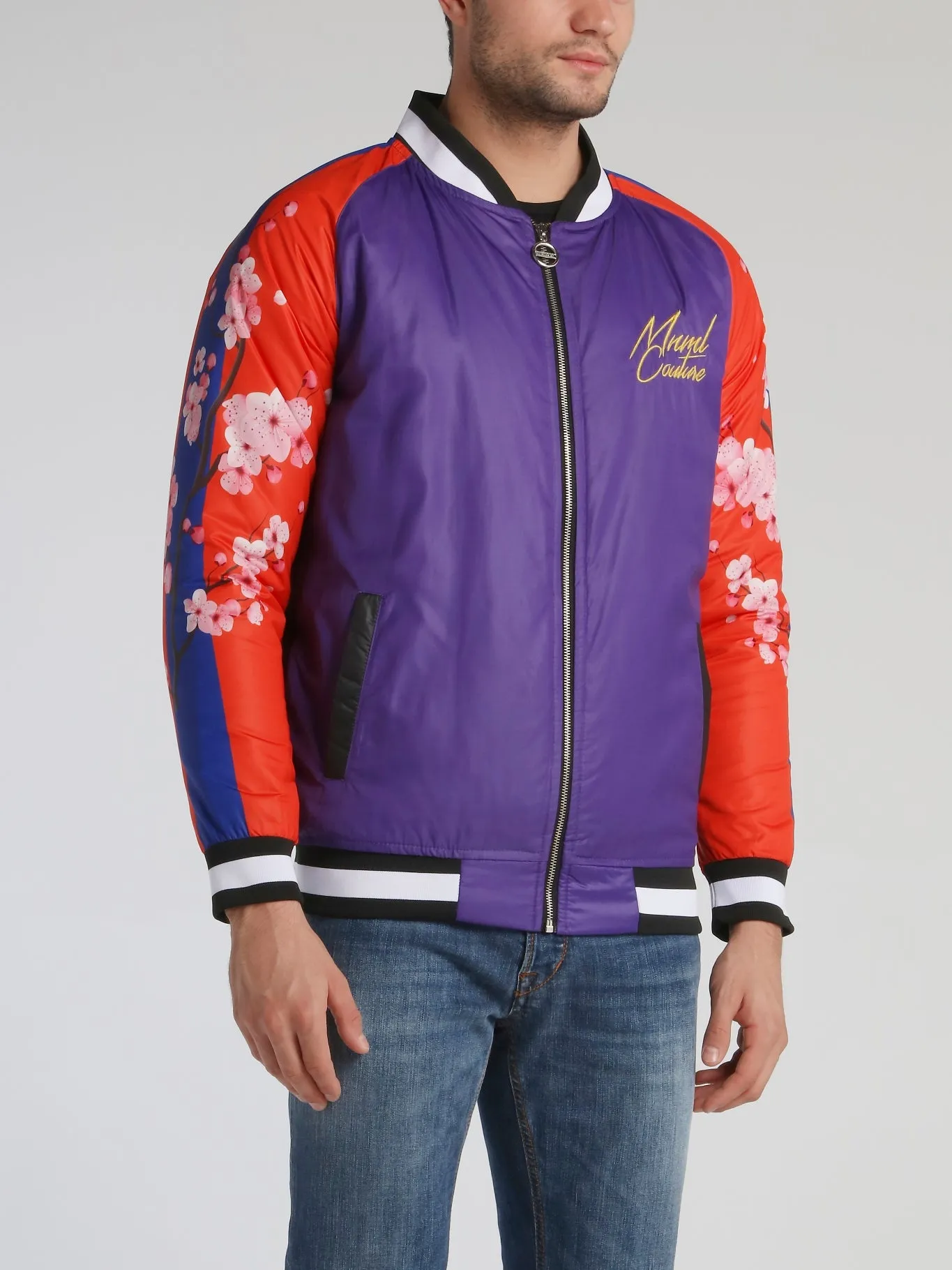 Dragon Retro Raglan Bomber Jacket