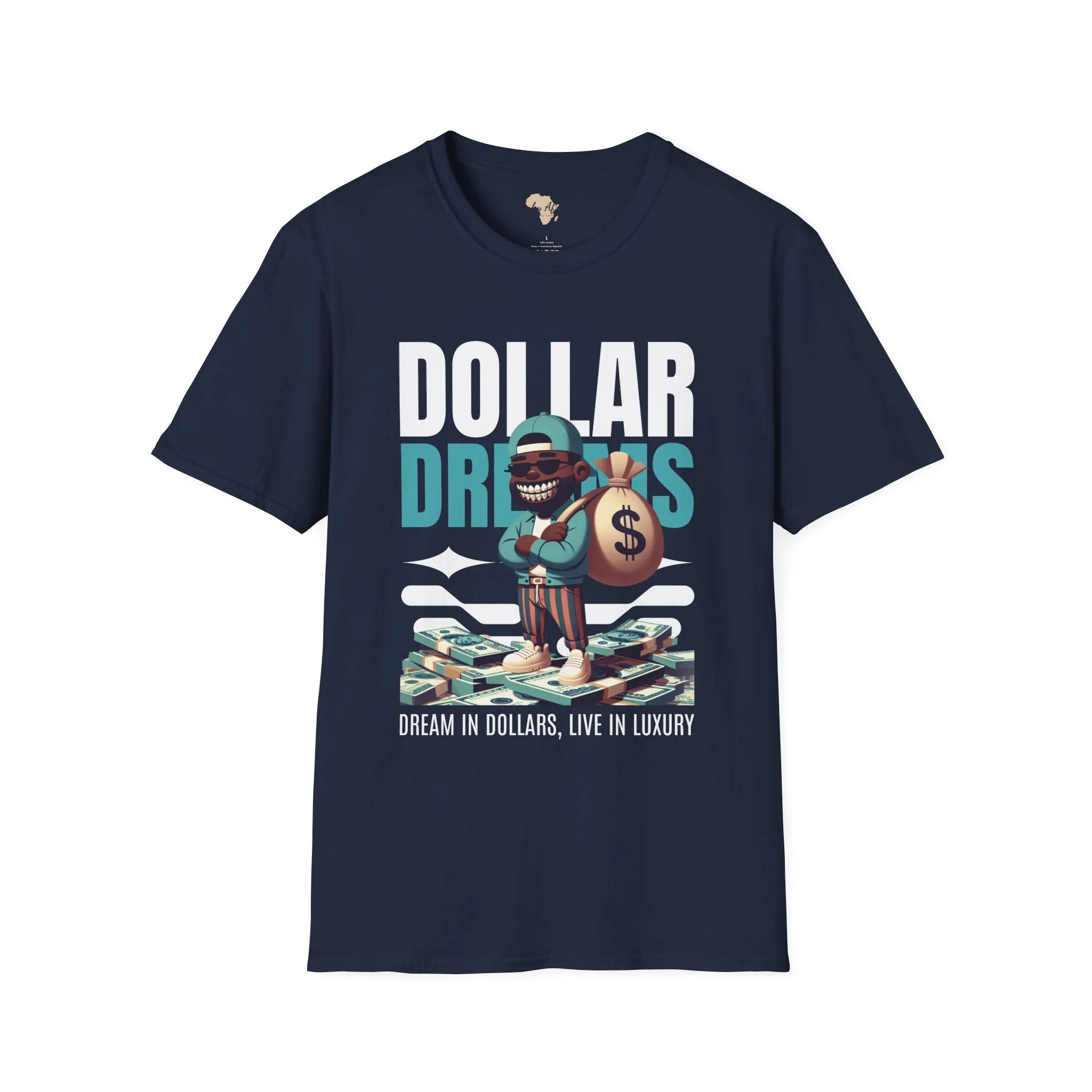 Dream in dollars unisex softstyle tee