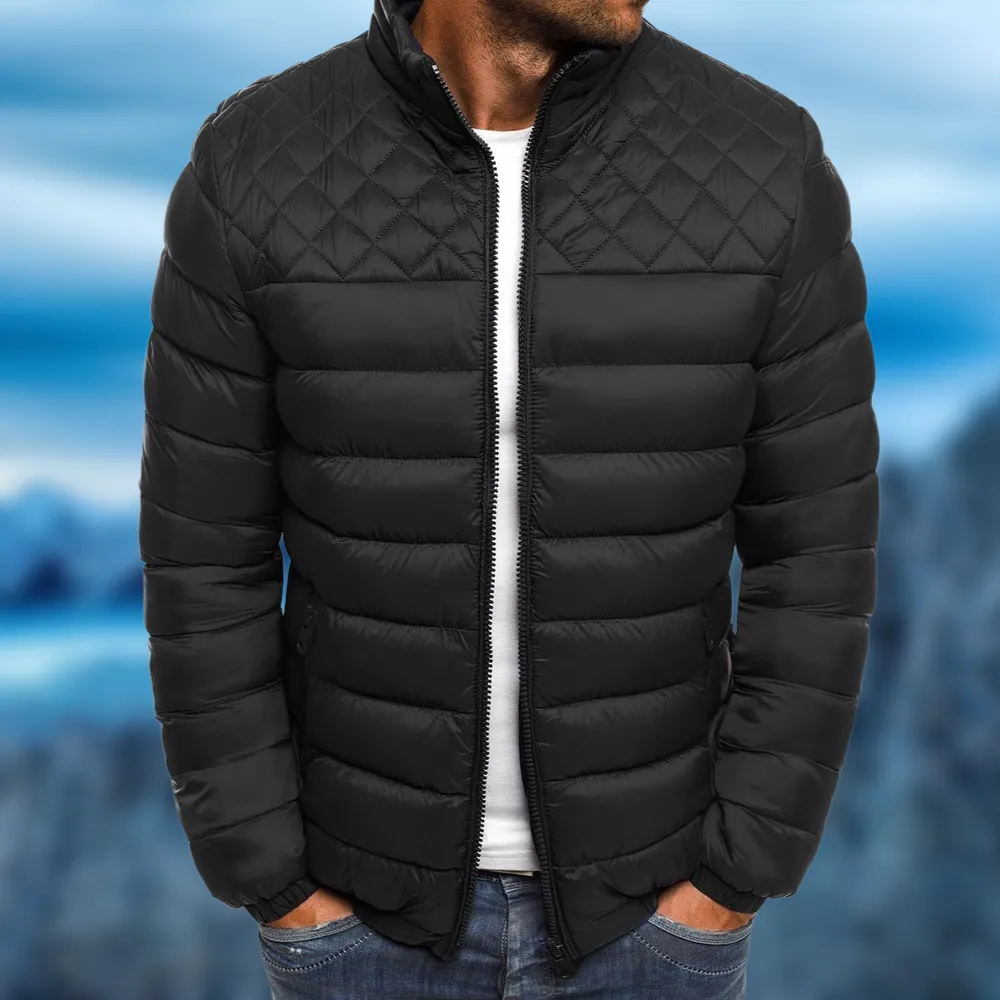 Durable Wind-Resistant Jacket for Men's Outdoor Comfort