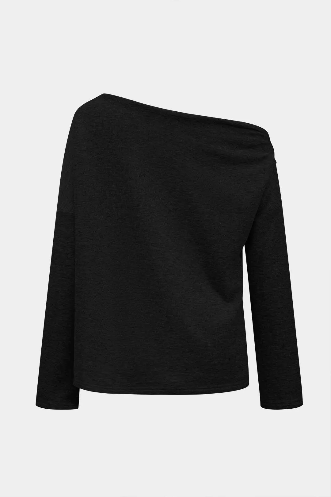 Ella - Bold Asymmetrical Style Woman's Long Sleeve T Shirt