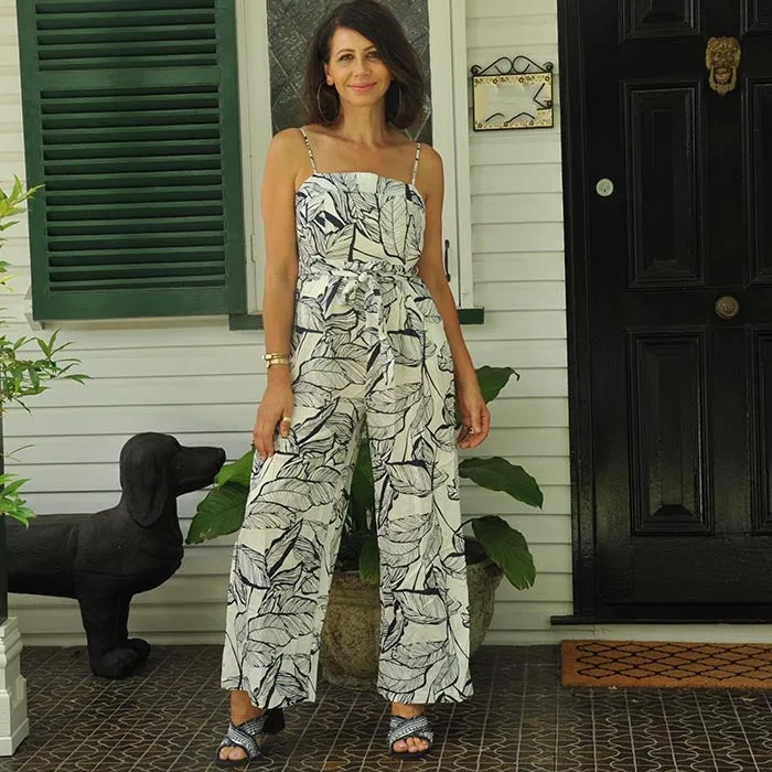 Feather Leaf Jumpsuit