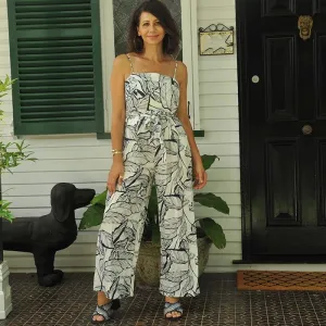 Feather Leaf Jumpsuit