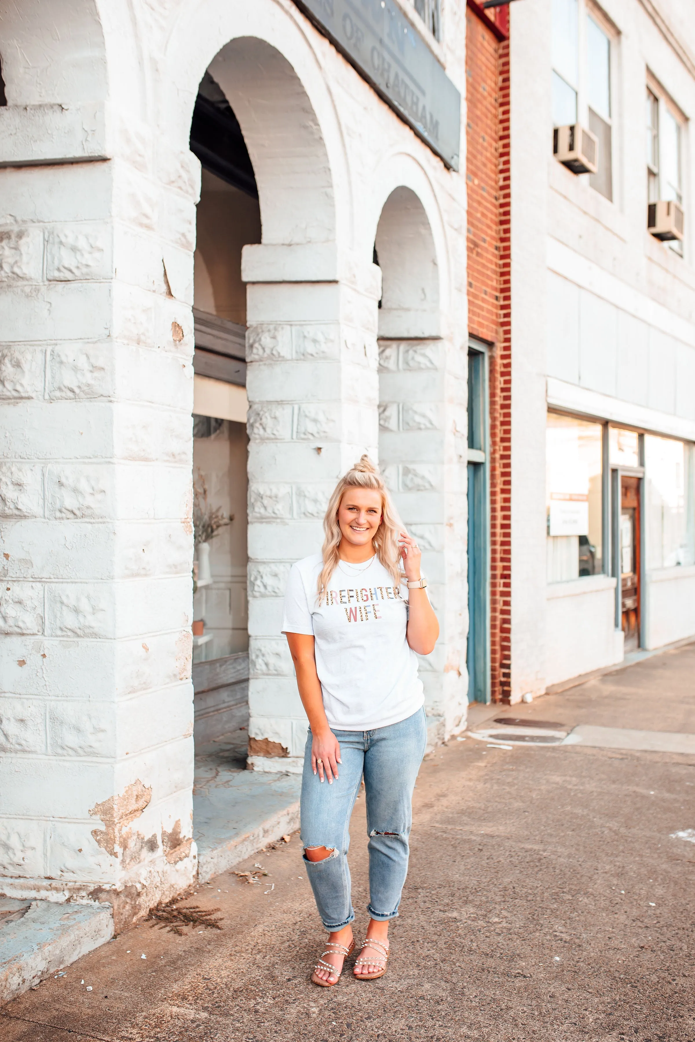Firefighter Wife Leopard Print © Unisex Top