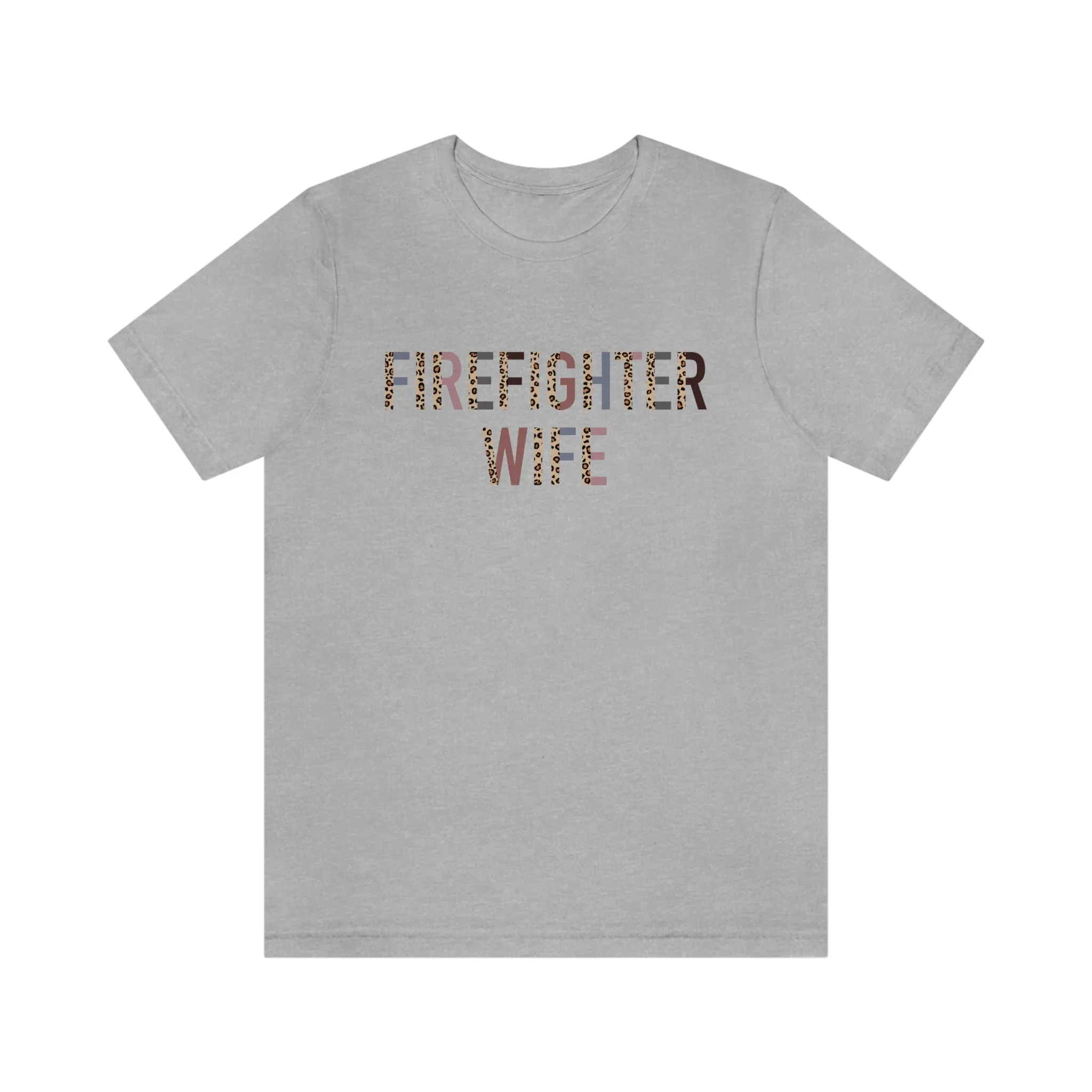 Firefighter Wife Leopard Print © Unisex Top