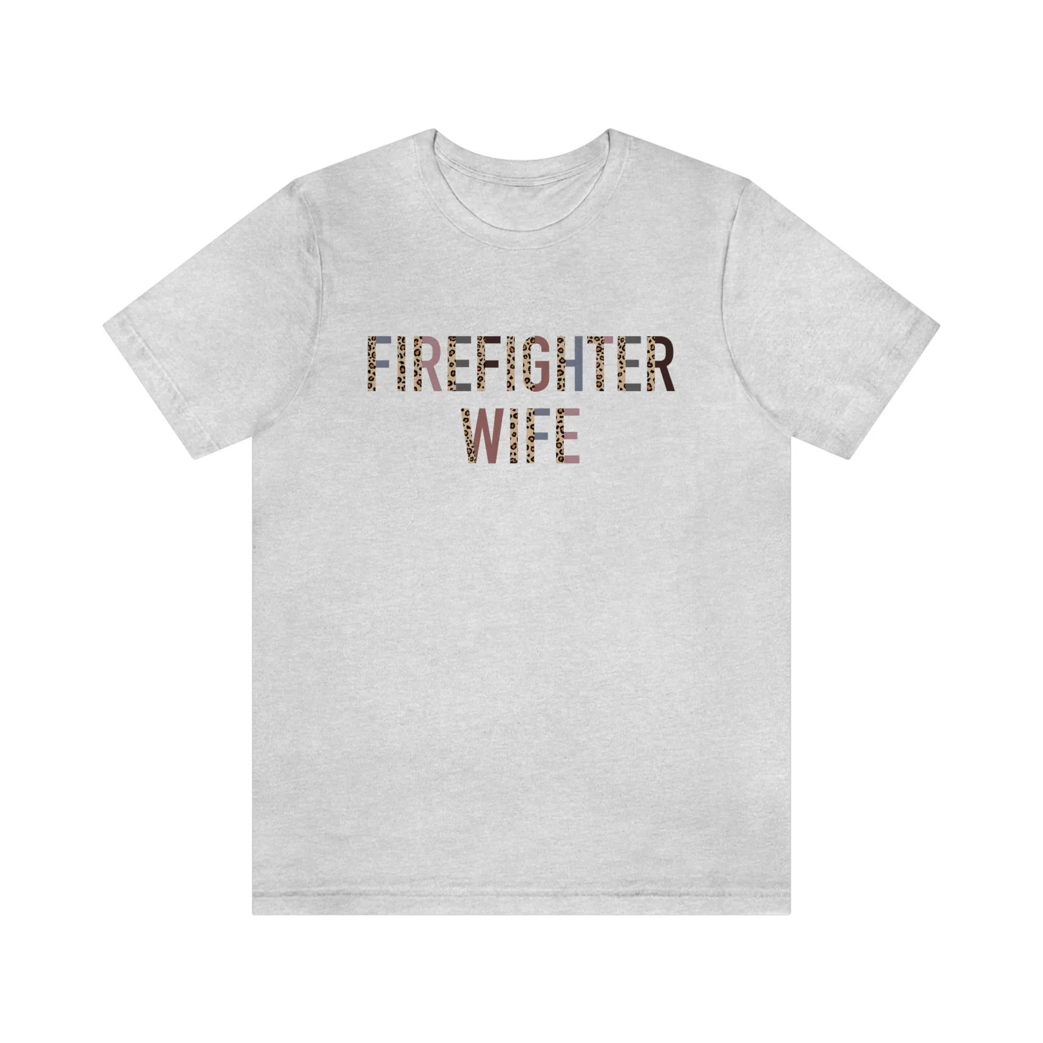 Firefighter Wife Leopard Print © Unisex Top