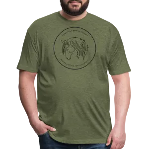 Fitted Cotton/Poly T-Shirt by Next Level