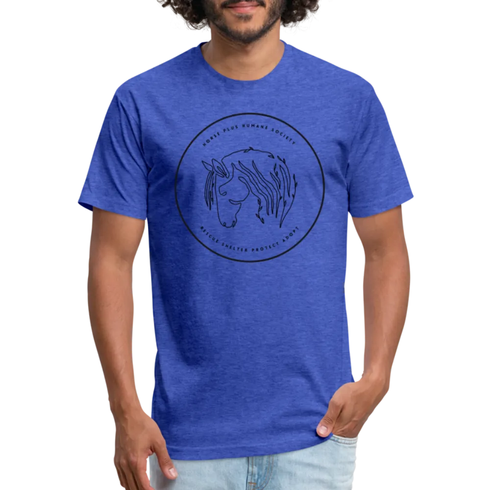 Fitted Cotton/Poly T-Shirt by Next Level